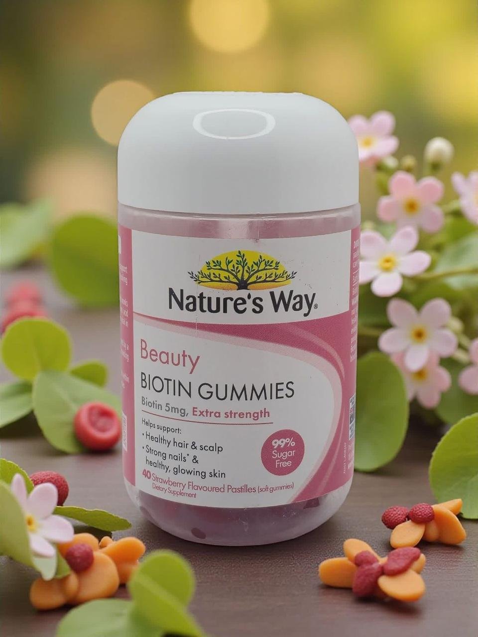 Nature's way beauty biotin gummies